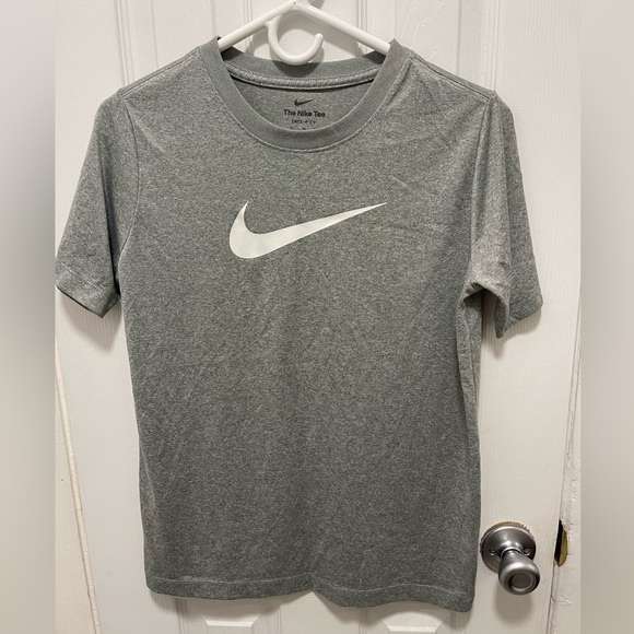 Nike Other - Nike Dri-Fit Kids Gray Short Sleeve